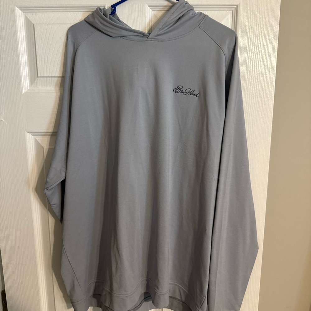 Men's Peter Millar Performance Hoodie - Sea Island